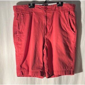 St. John's Bay Men's Red Khaki Shorts